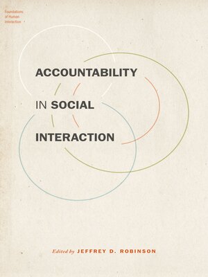 cover image of Accountability in Social Interaction